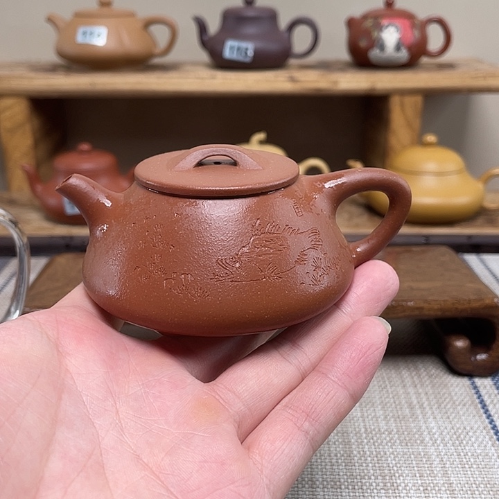 茶壶紫砂原矿手工紫砂壶