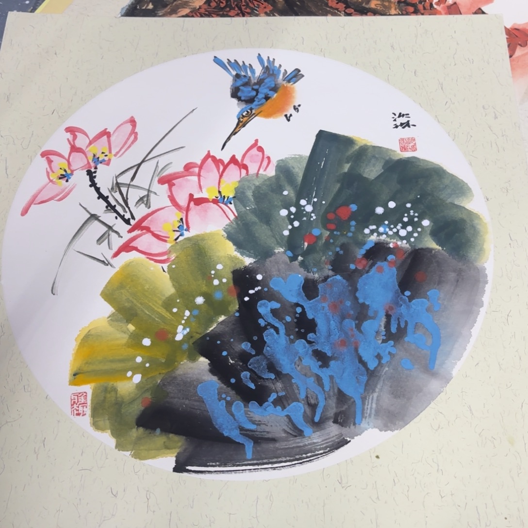 国画50-50卡纸作品童