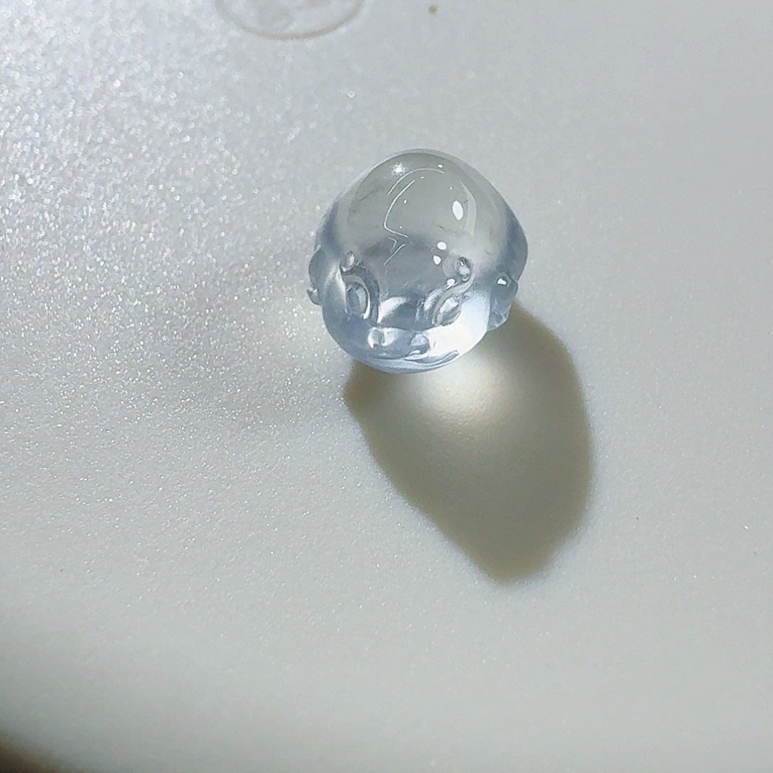 翡翠颈饰未镶嵌金蟾