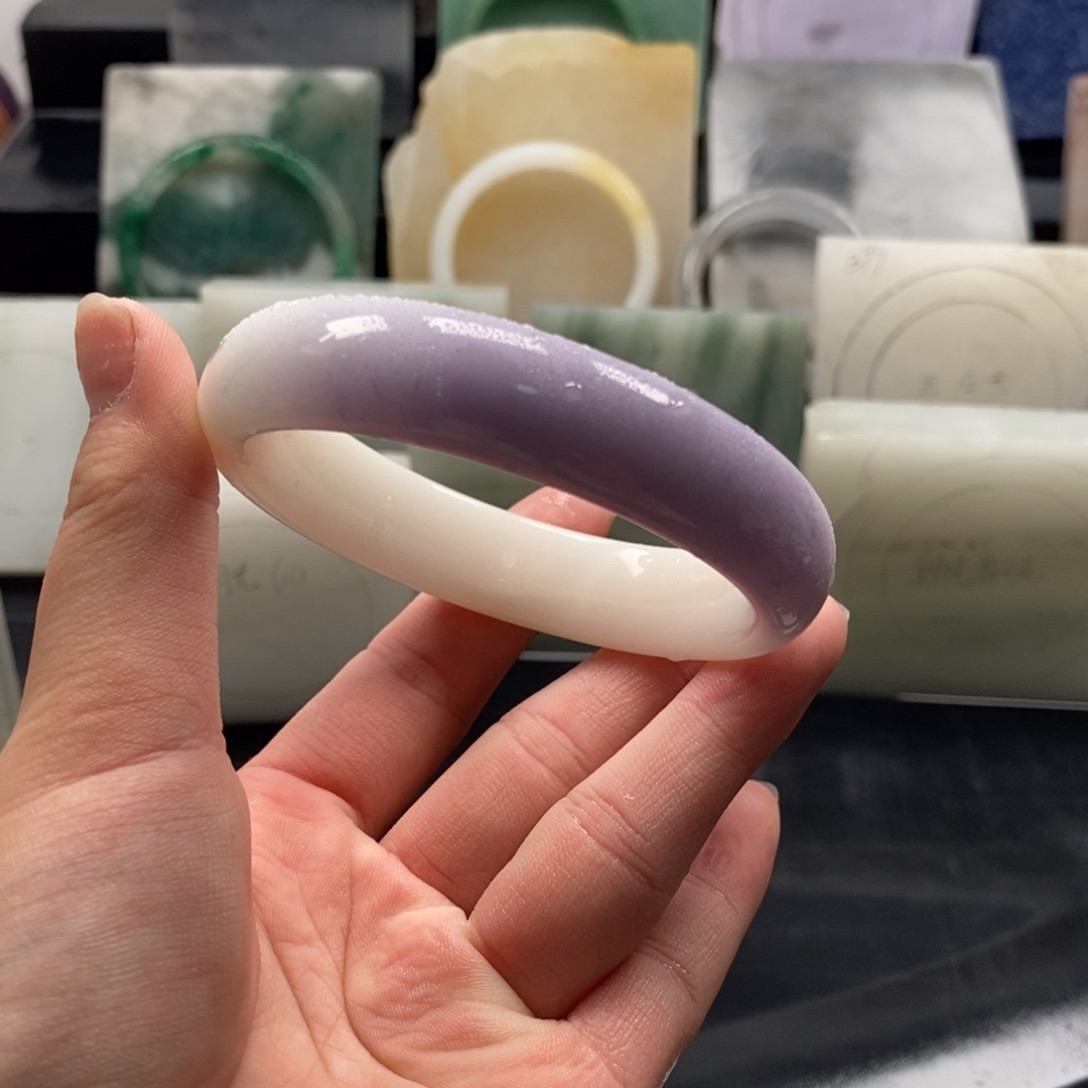 定制石英质玉紫罗兰60.61