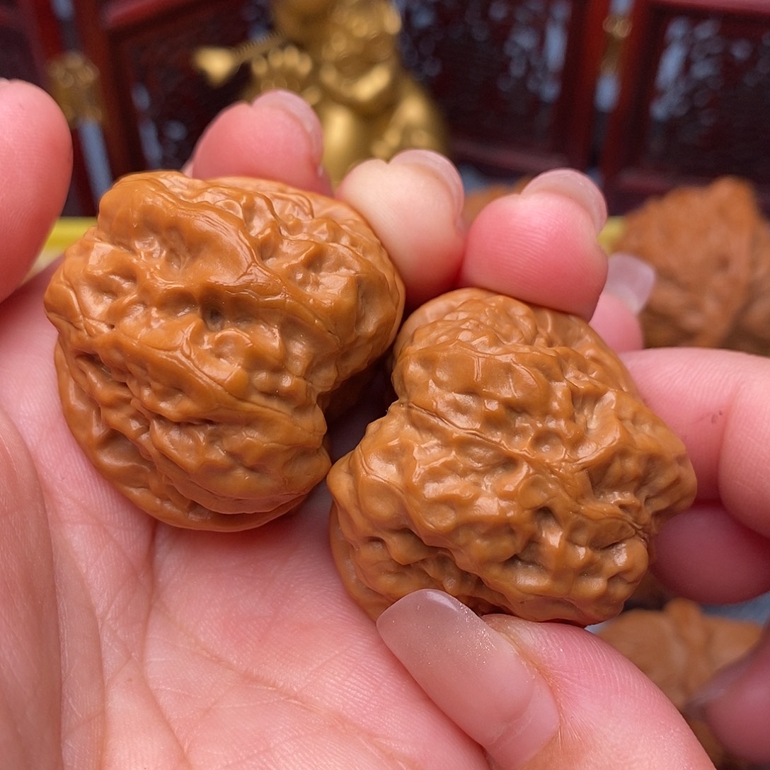 文玩核桃把件38全品毕业延庆蛙