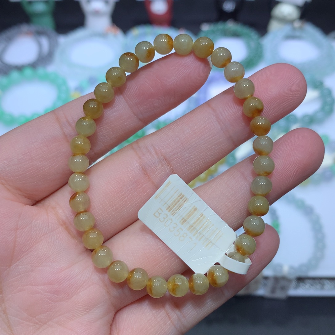 翡翠未镶嵌手串天然