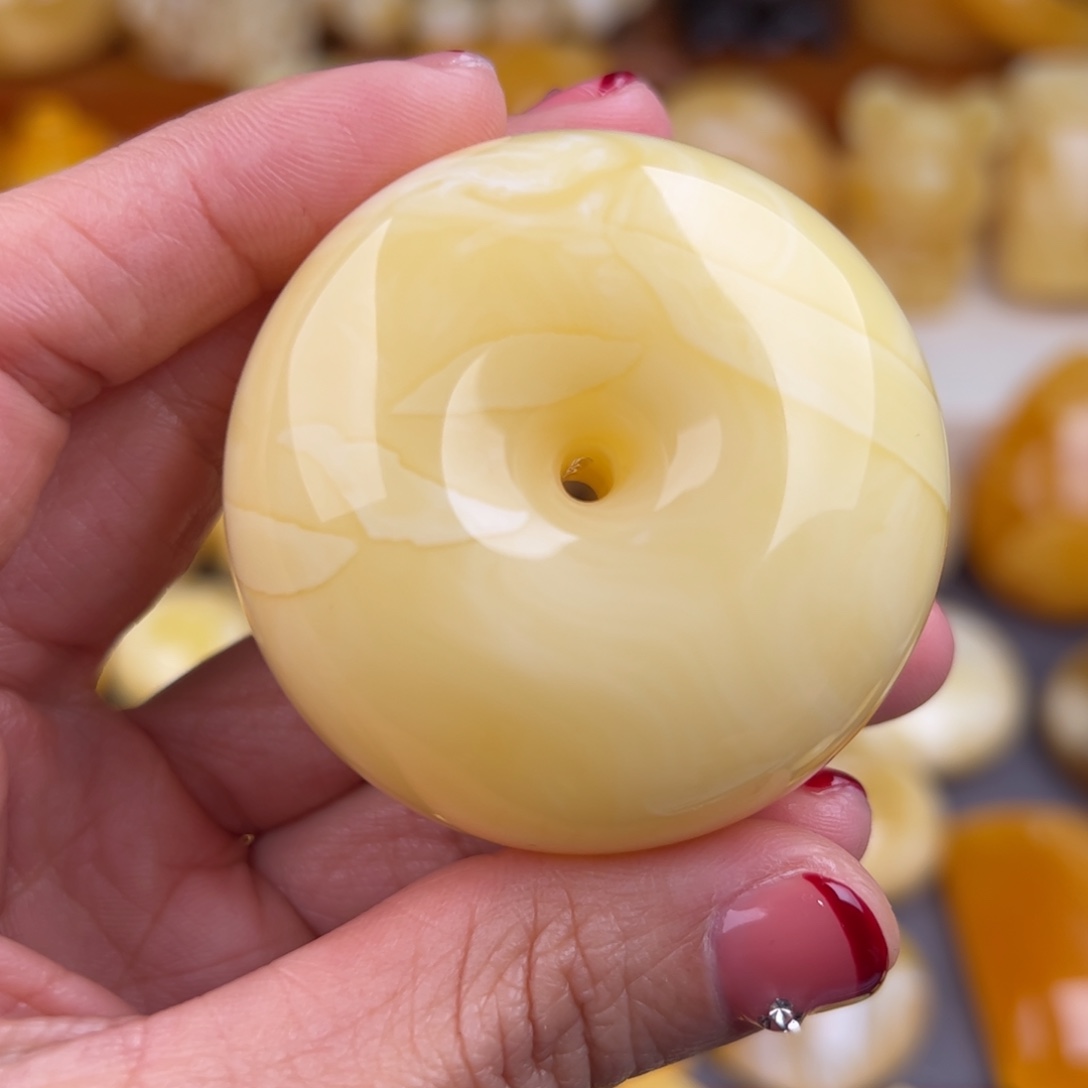 琥珀裸石未镶嵌纯天然琥珀蜜蜡无优化