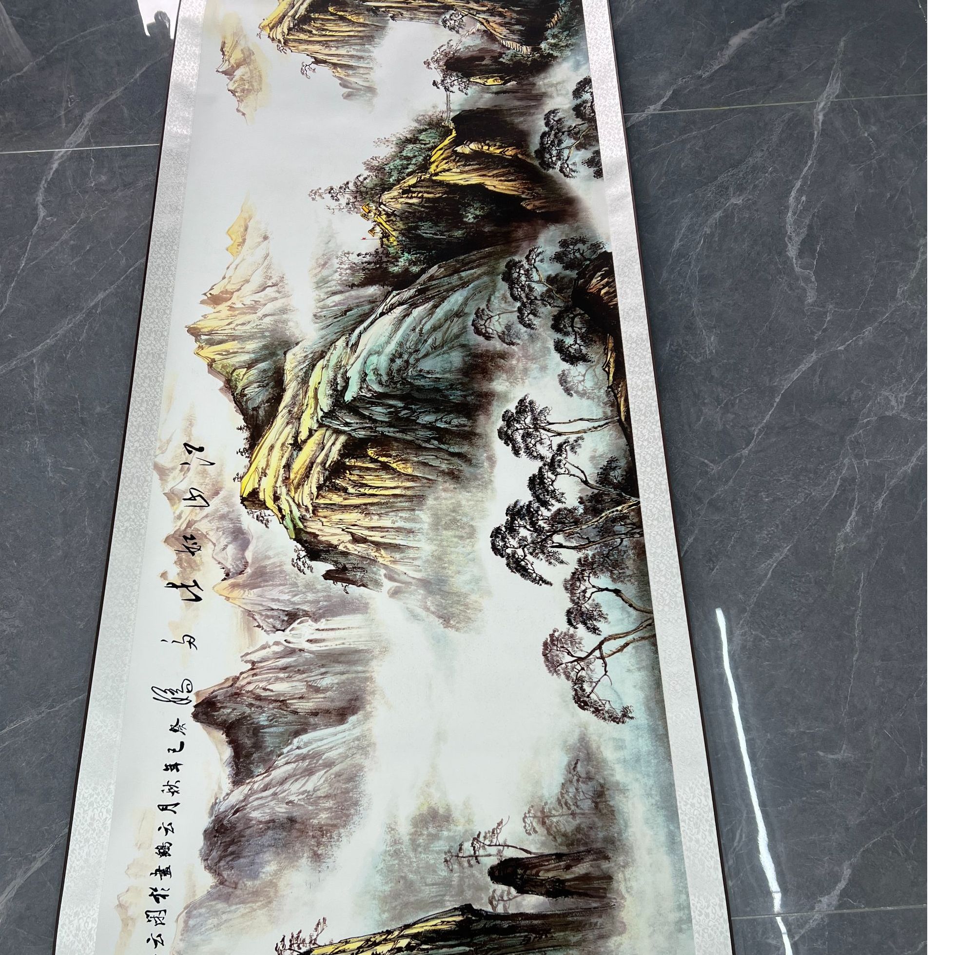 （江山如此多娇）高清数字艺术微喷 复刻 居家装饰挂画