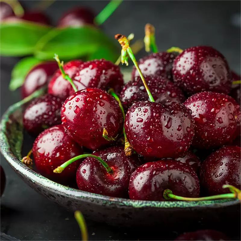 【SF-顺丰】4JD智利进口车厘子应季水果脆甜空运车厘子内附果径卡g