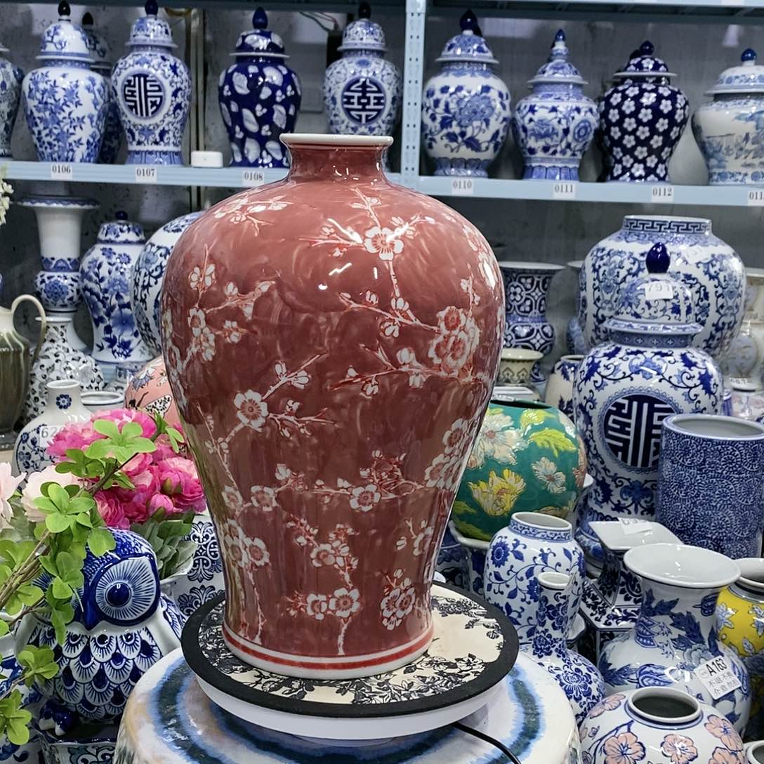 【闪购商品】摆件美人瓶瓷器摆件…………………………