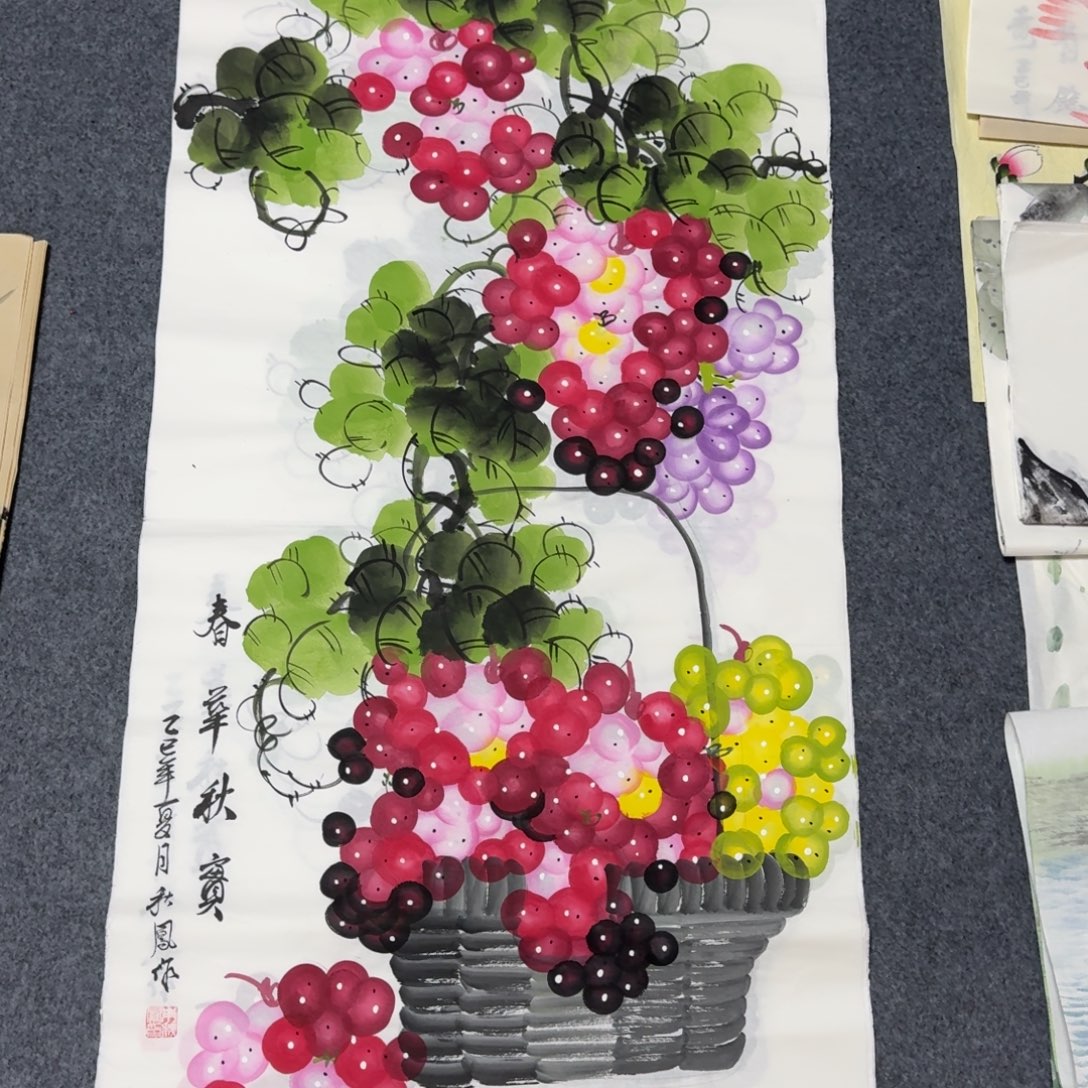 国画会娟艺术馆直播间