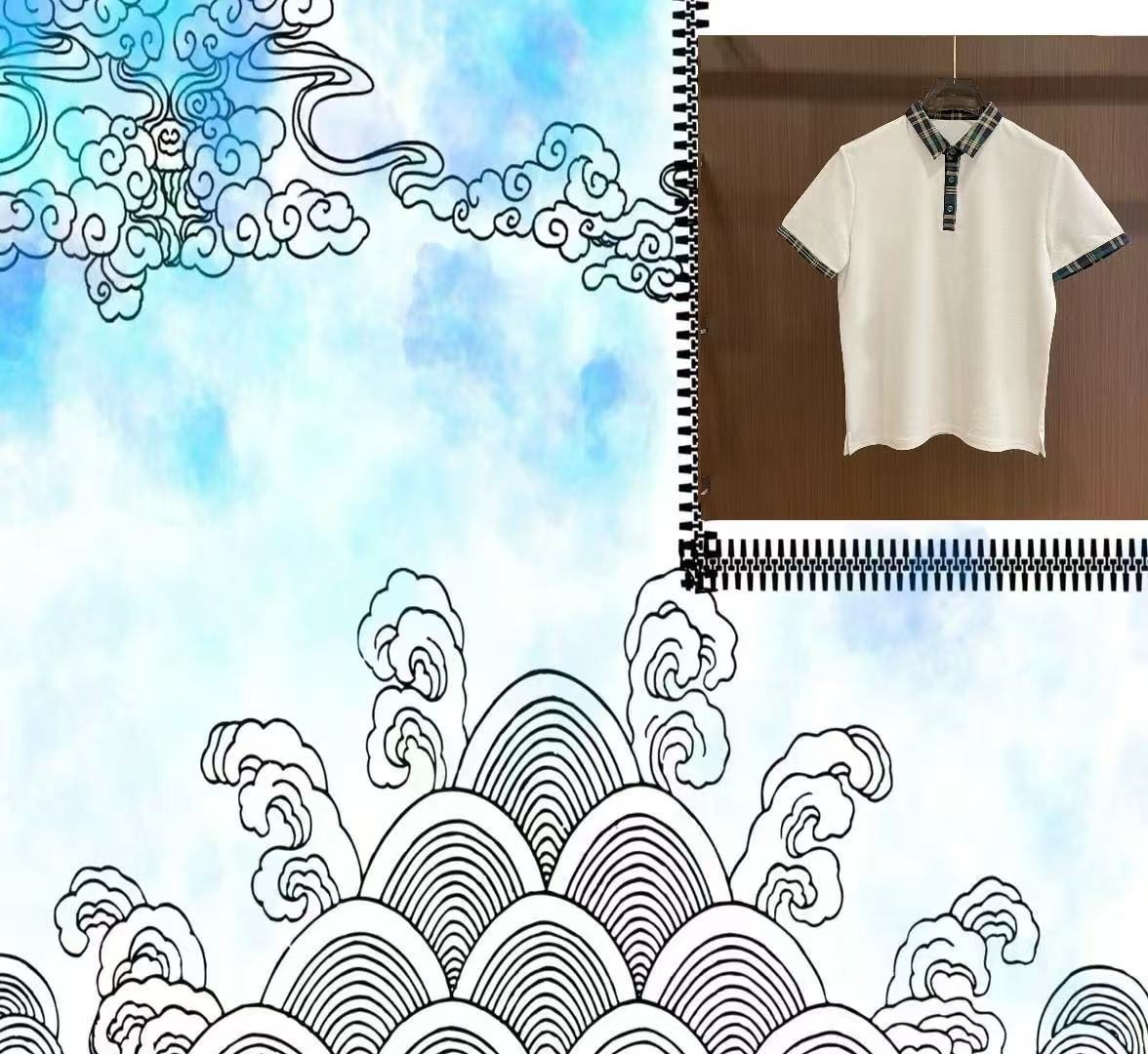 Y1-XL-175款时尚百搭短袖POLO衫6.15