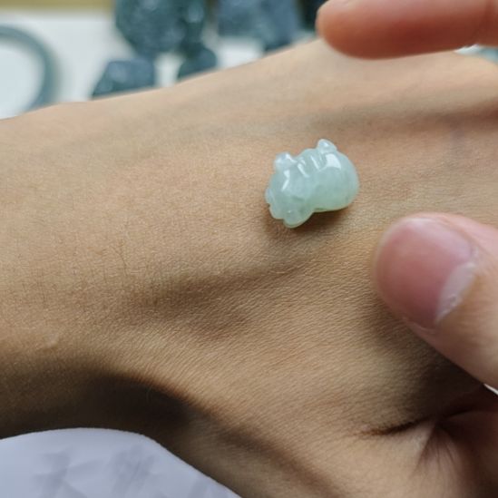 翡翠未镶嵌项链1111111111