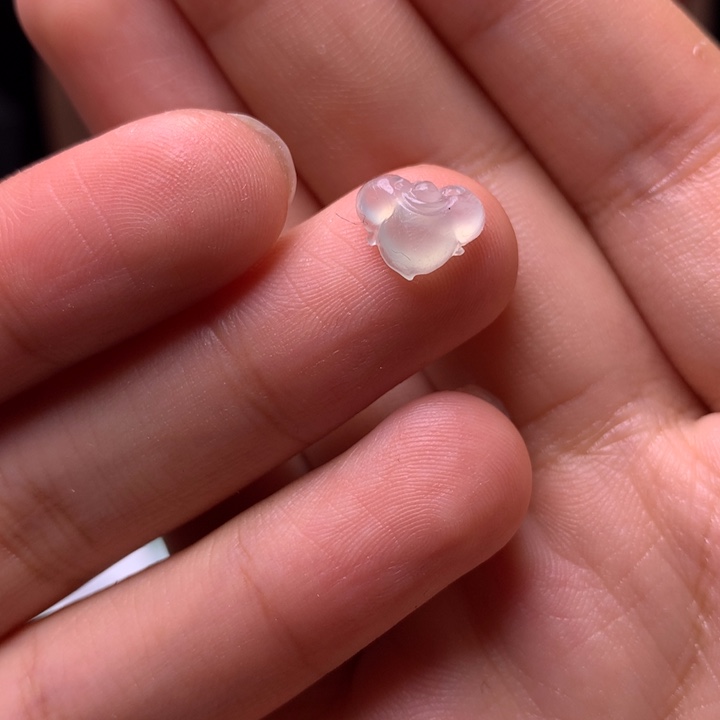 定制翡翠未镶嵌如意