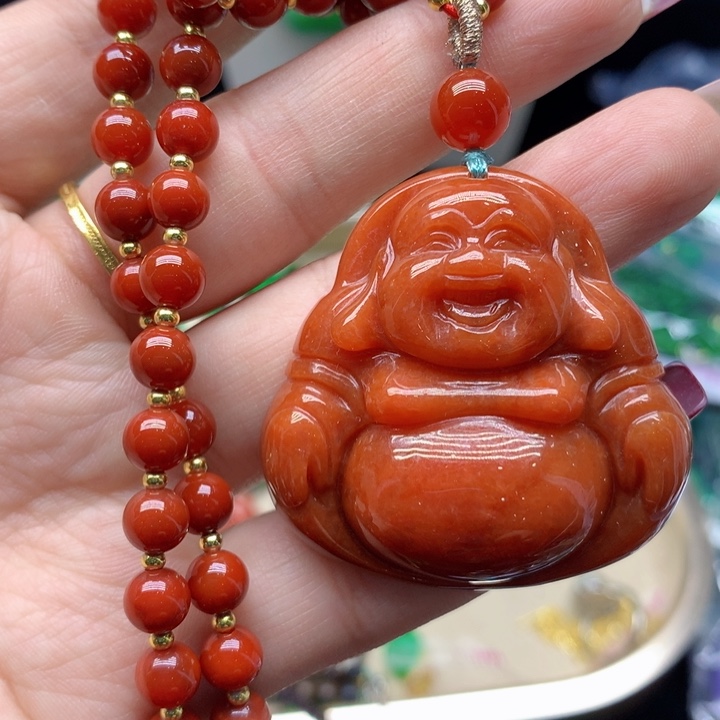 翡翠颈饰未镶嵌吊坠