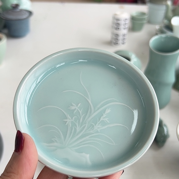 小米茶器龙泉青瓷