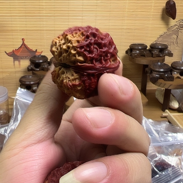 吊坠文玩核桃飘彩