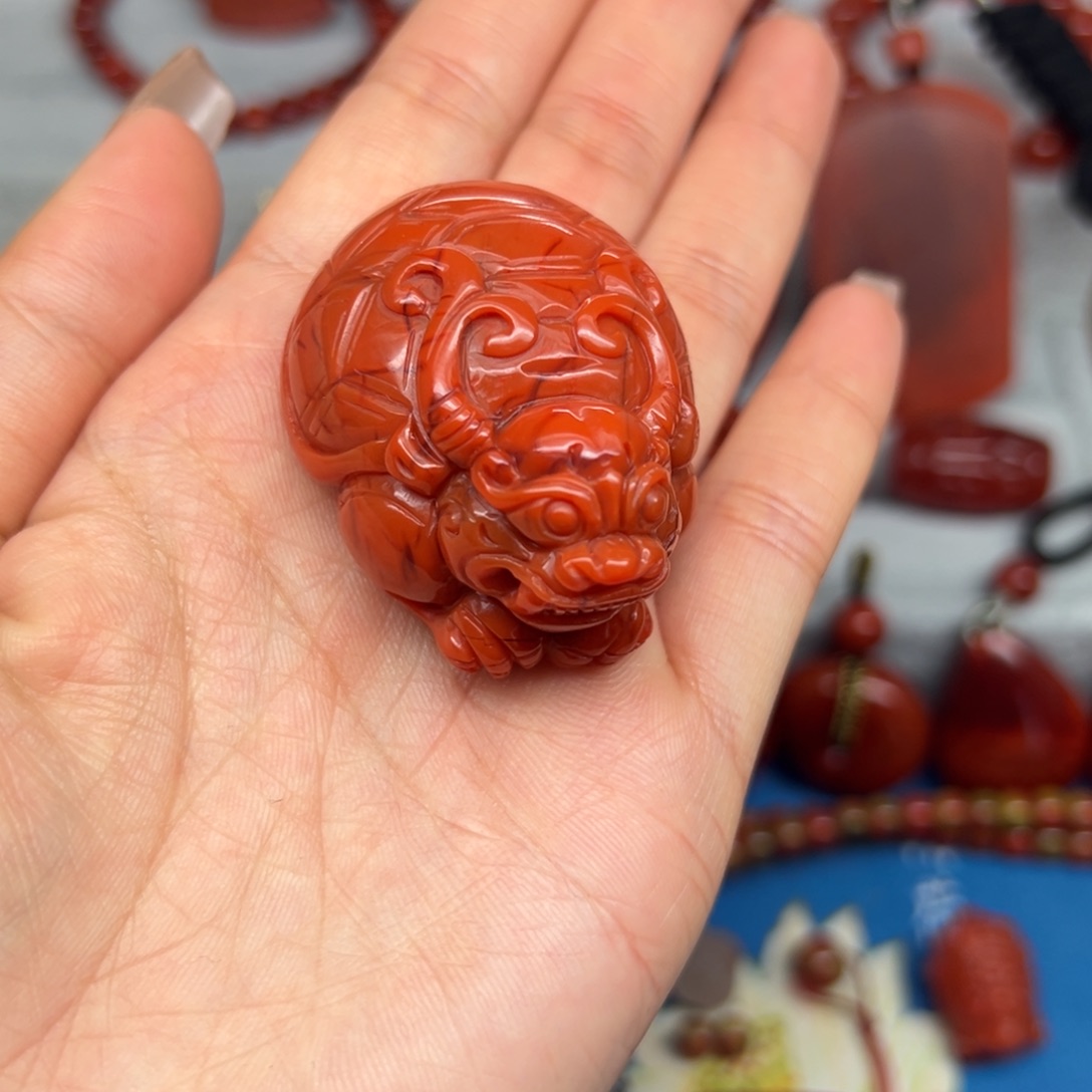 南红玛瑙未镶嵌配饰