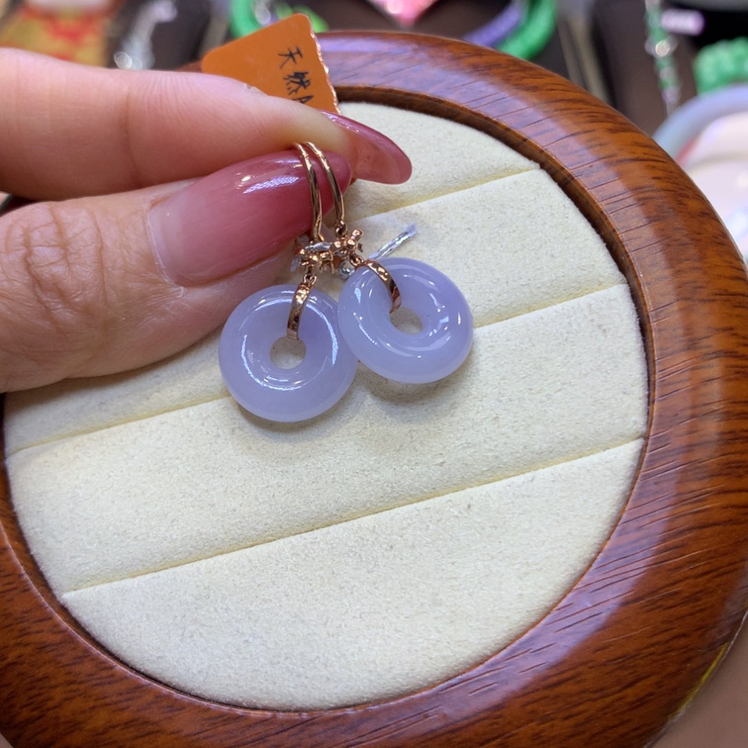 【闪购商品】翡翠18K金镶嵌颈饰翡翠