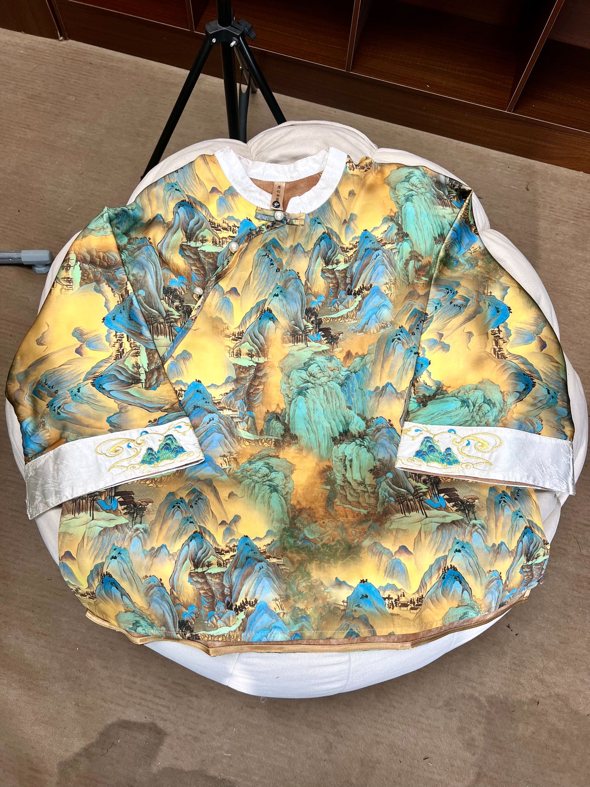 新中式国风中袖小衫上衣F10