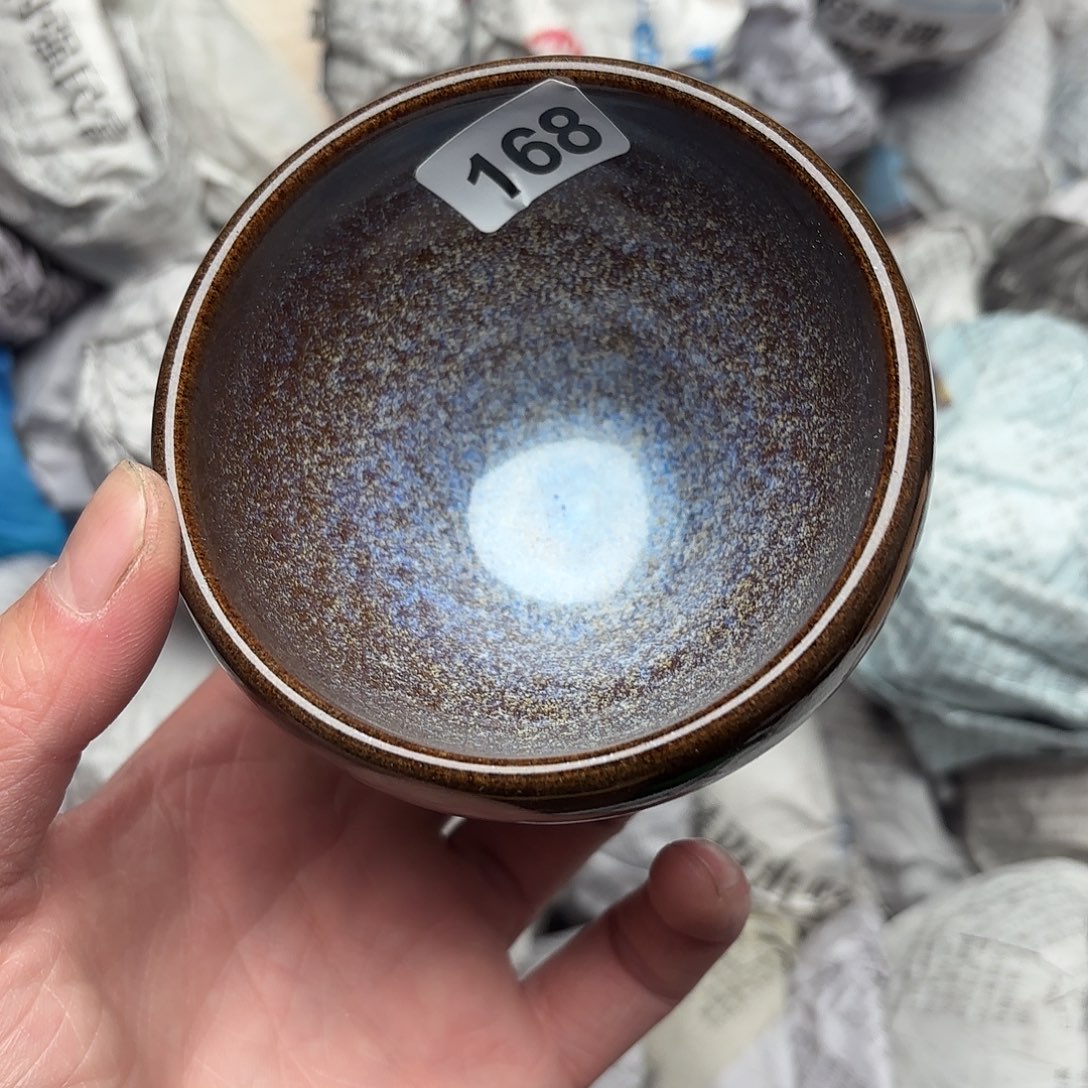 茶盏建盏主人杯一只微瑕