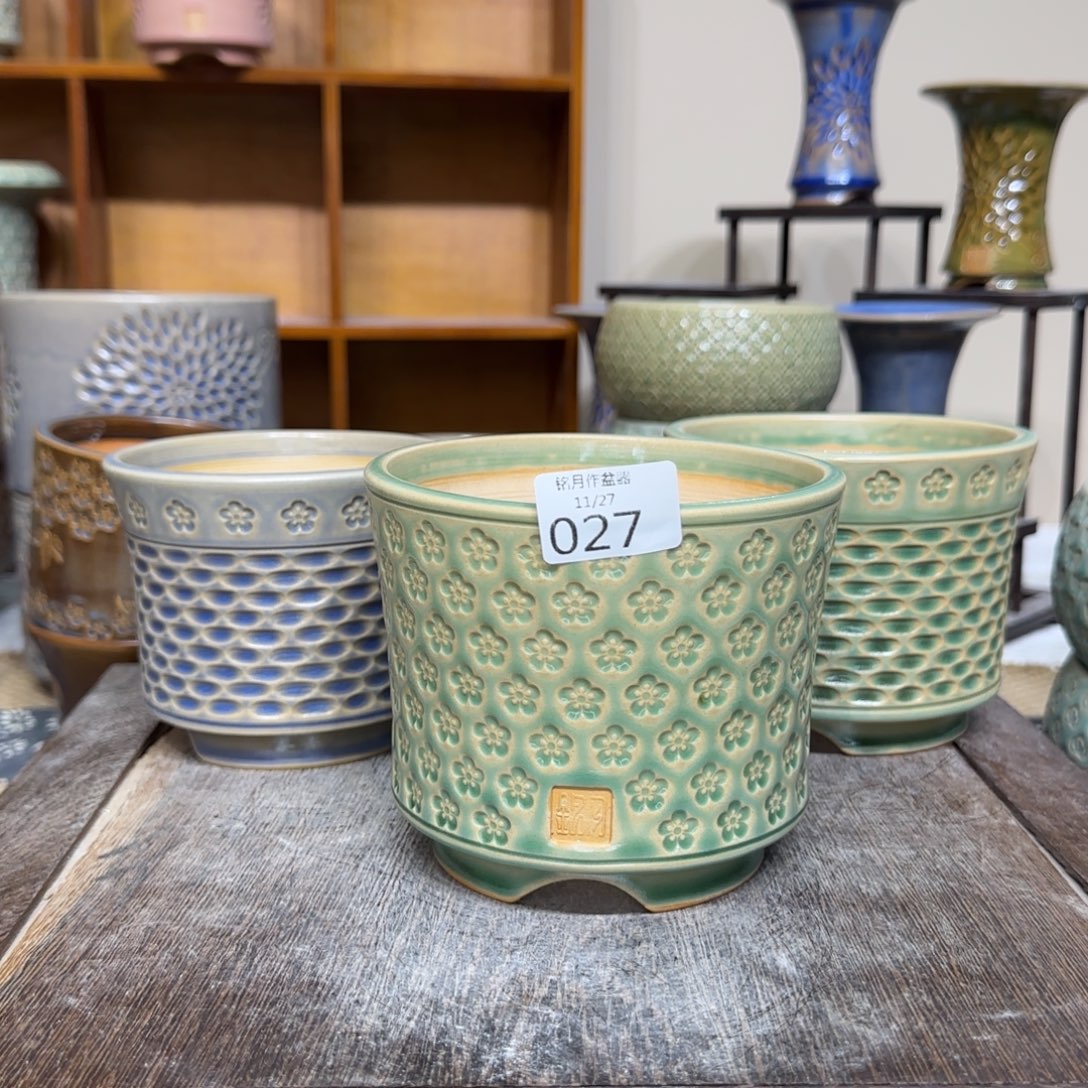 雪***莉手工花盆 027 内口口径 10.5 cm 