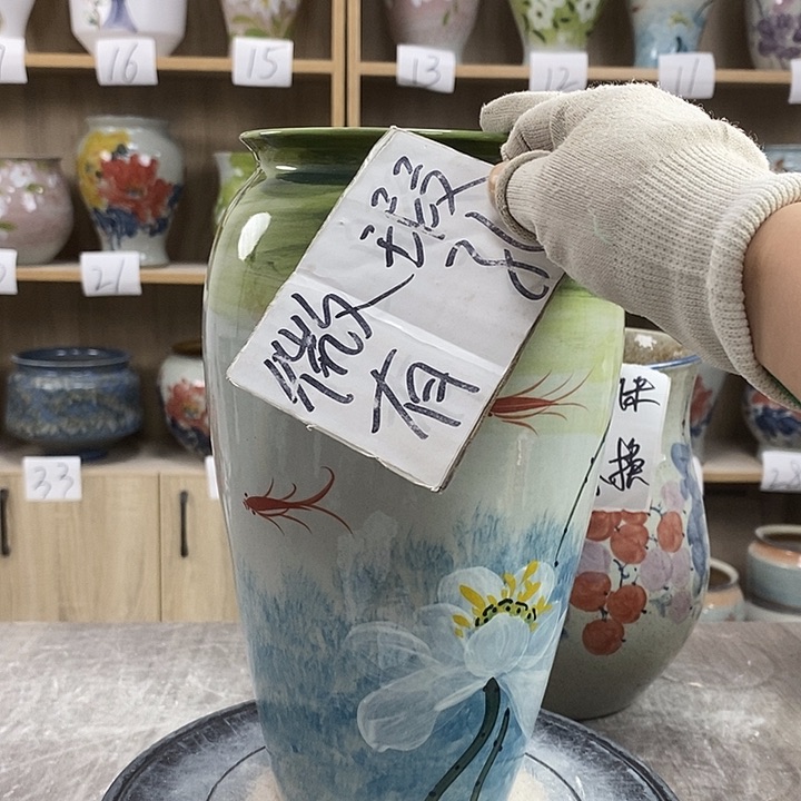 缸23xc景德镇陶瓷花盆