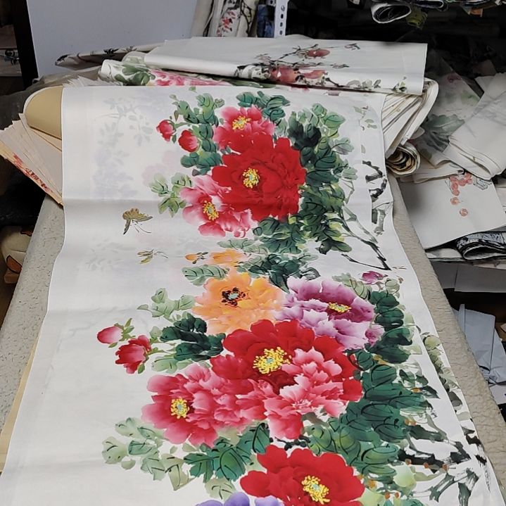 h***u国画落款后台备注