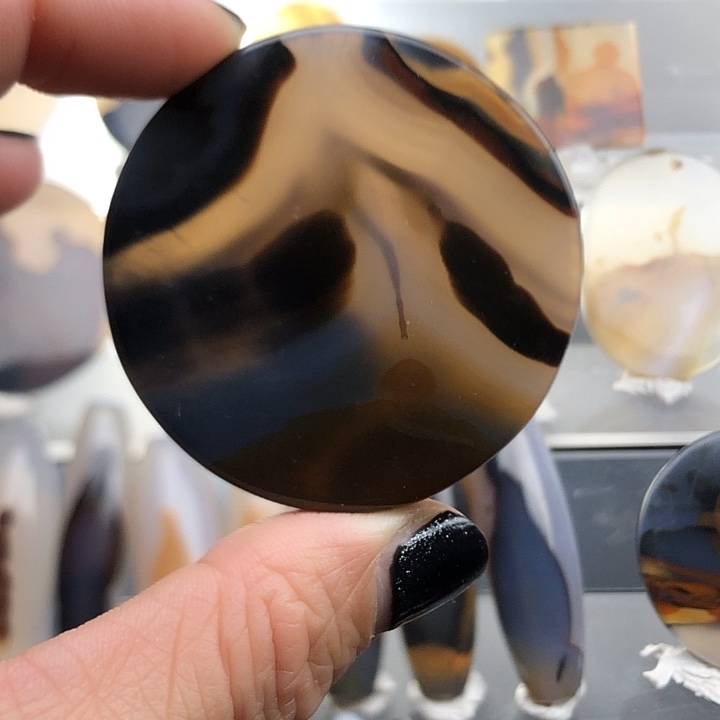 查罗石未镶嵌珠宝半成品182