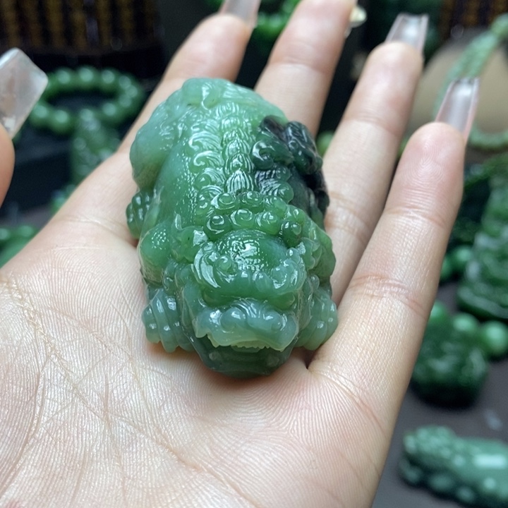 和田玉手把未镶嵌