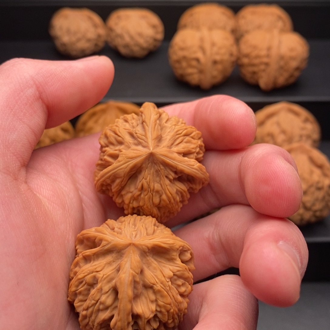 文玩核桃把件蜕*御龙