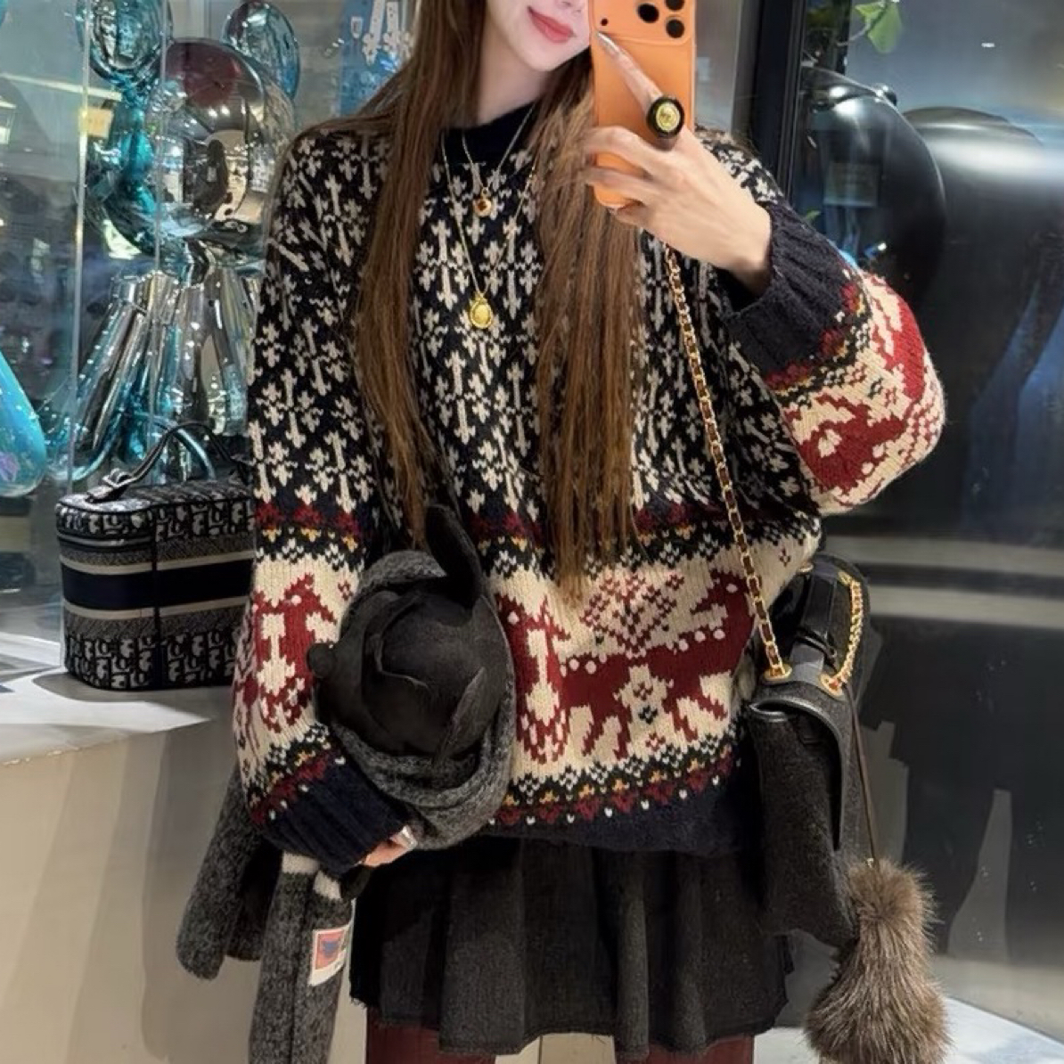 25款呀～费尔岛针织毛衣