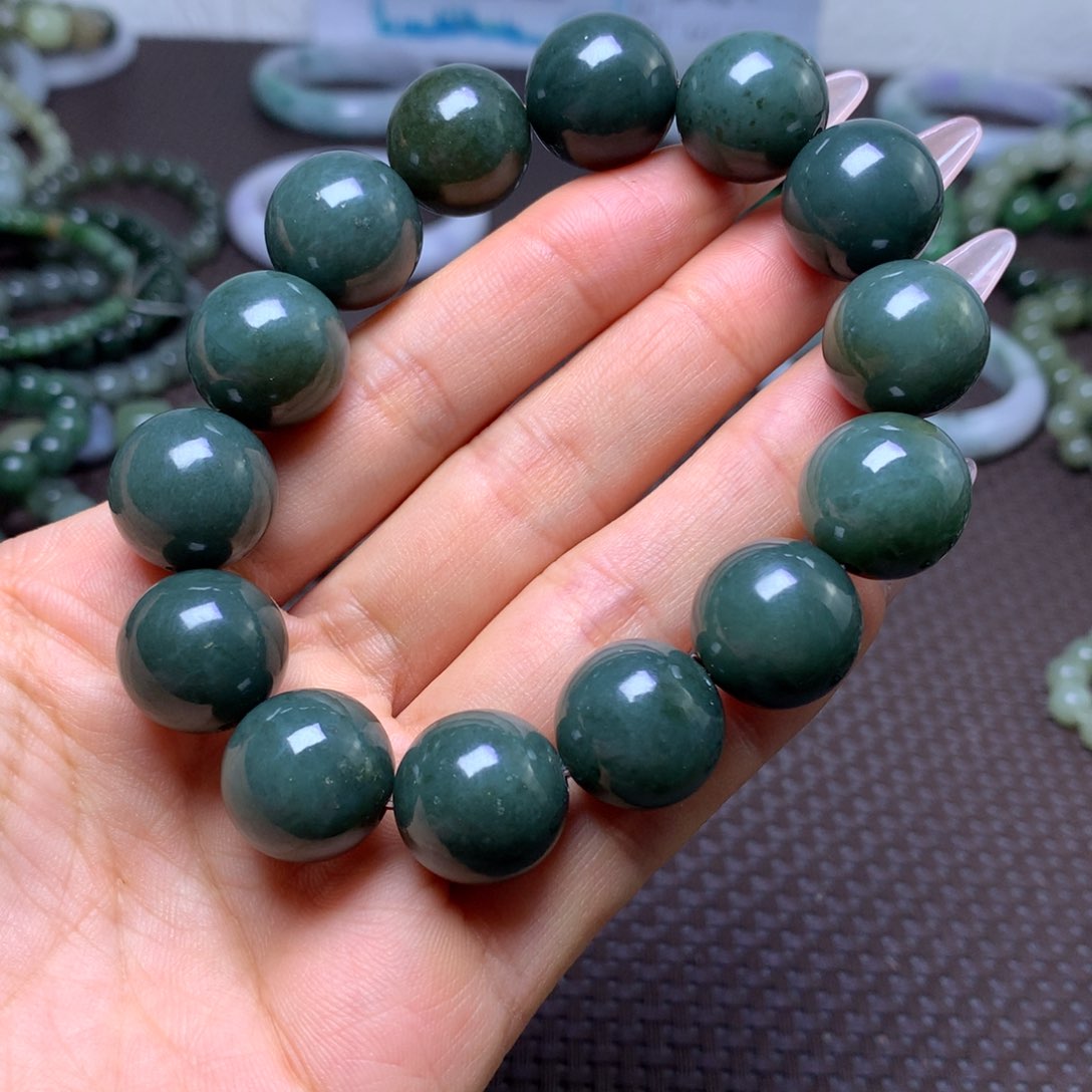 未镶嵌手串和田玉卡16