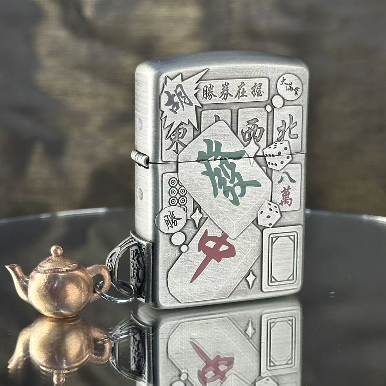 ZIPPO 打火机正品 把把壶（胡） 1572 【大白专属】