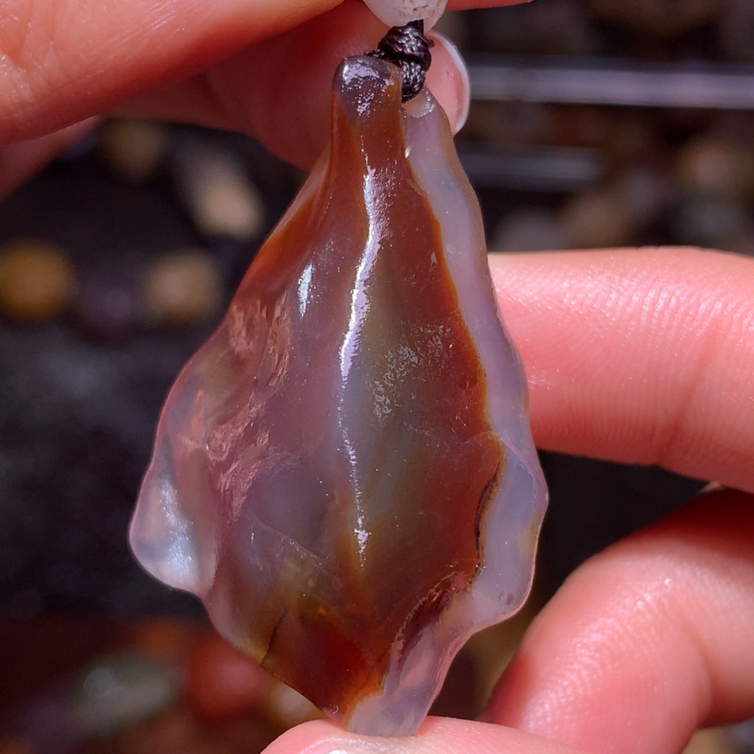 未镶嵌玛瑙/玉髓珠宝半成品