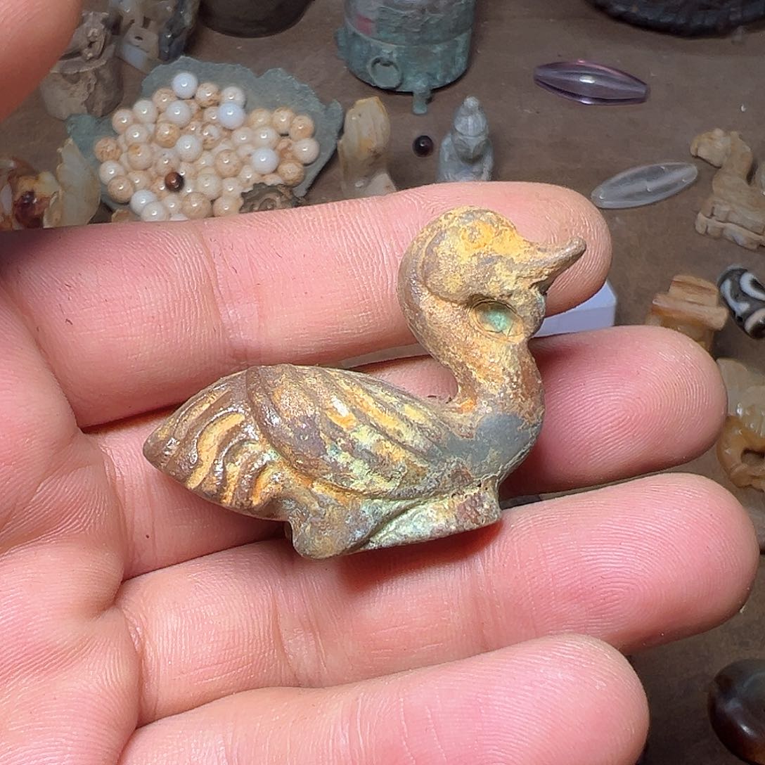 和田玉（糖玉）挂件未镶嵌多