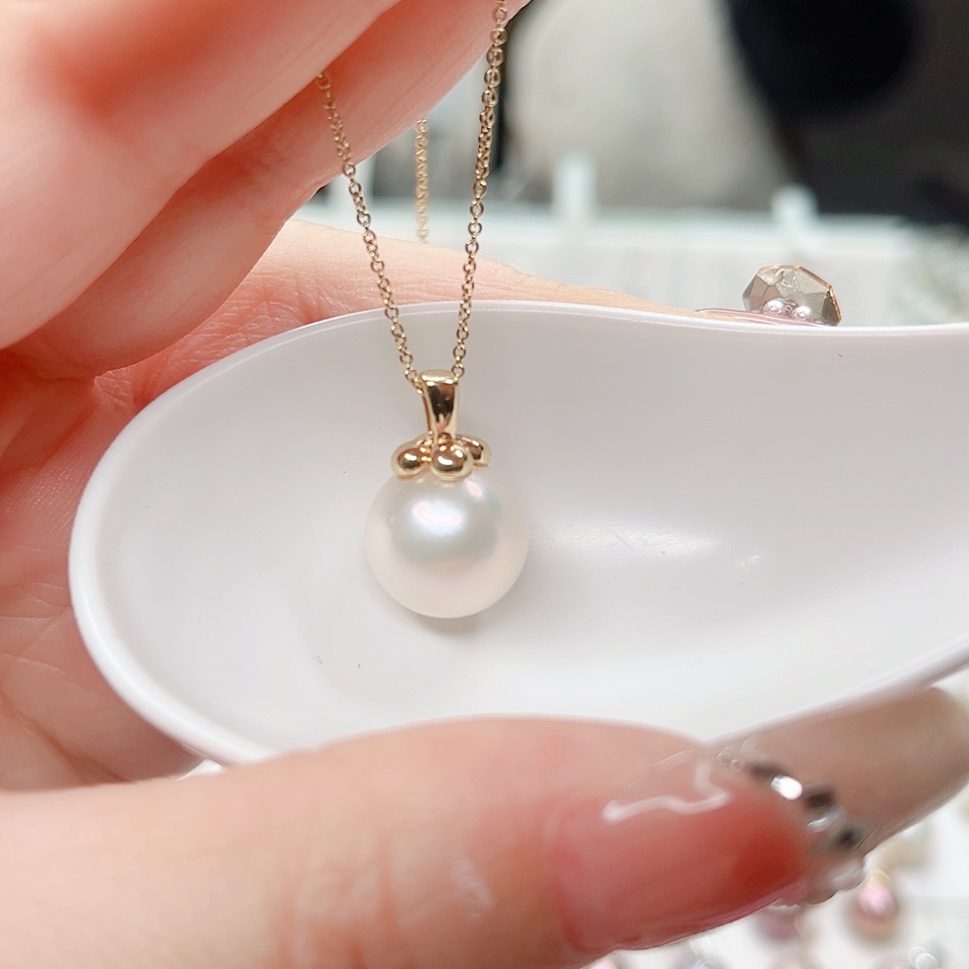 吊坠(赠链)淡水珍珠合金