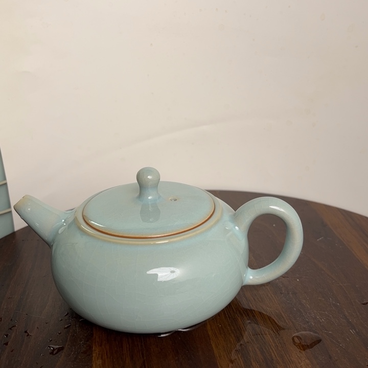 瓷摆件天青扁西施微微瑕kkkkjjkkkjk