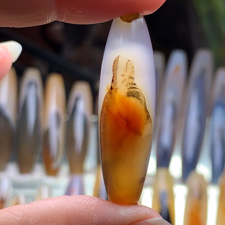 玛瑙/玉髓颈饰未镶嵌156