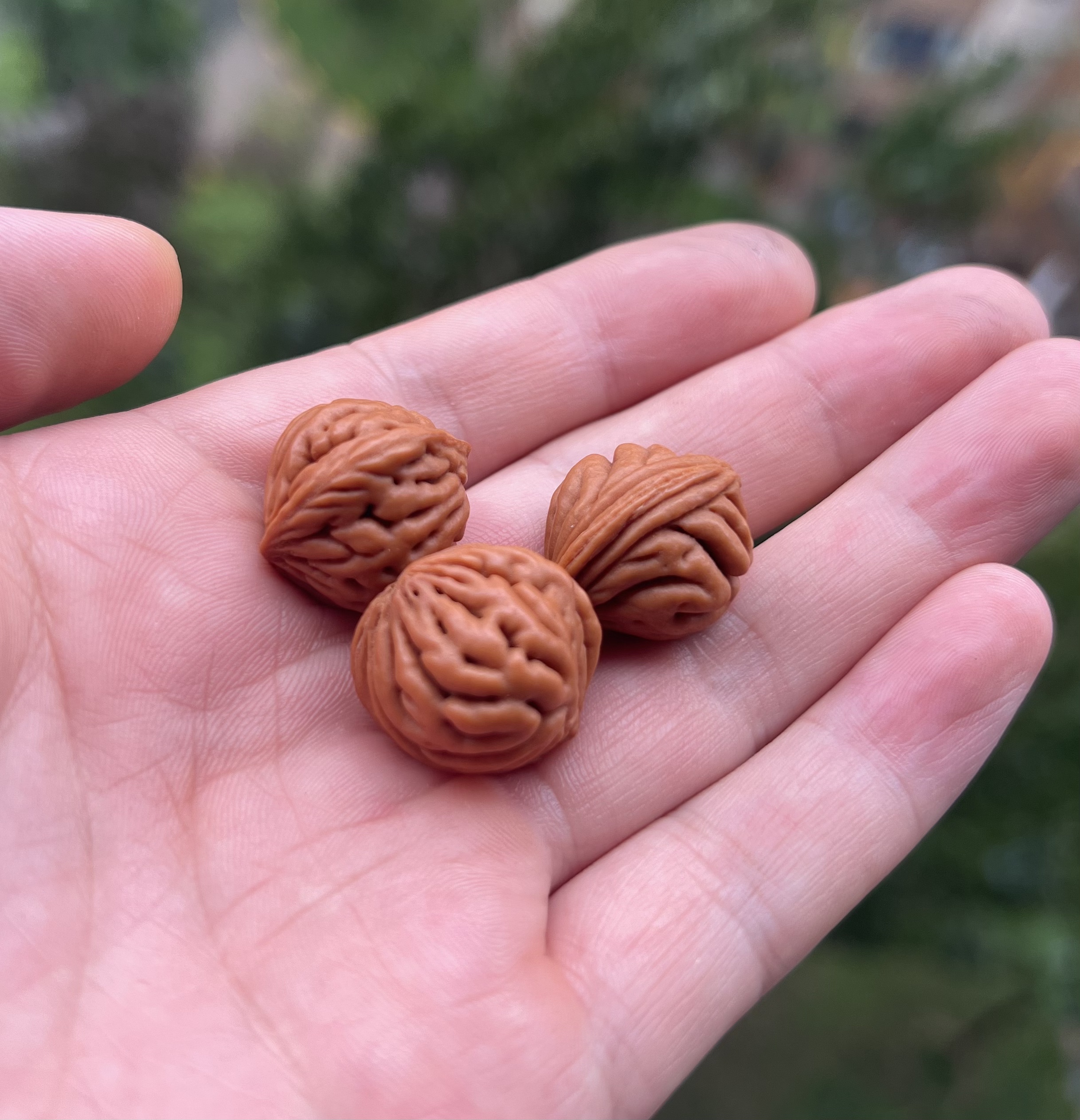 野生桃核金鱼眼手串手持脖挂
