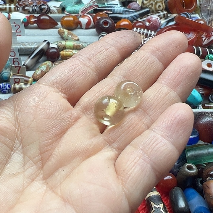 再***去玛瑙/玉髓未镶嵌颈饰