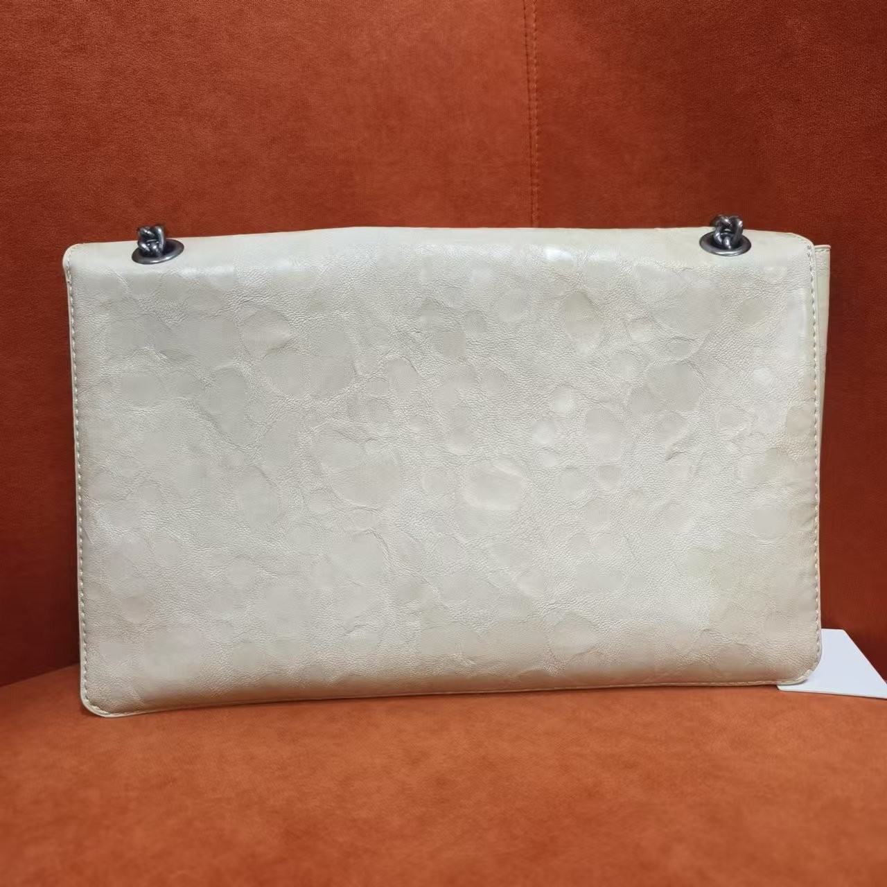 潮流打造真皮女士潮流包 0472 米色滴水太纹29cm