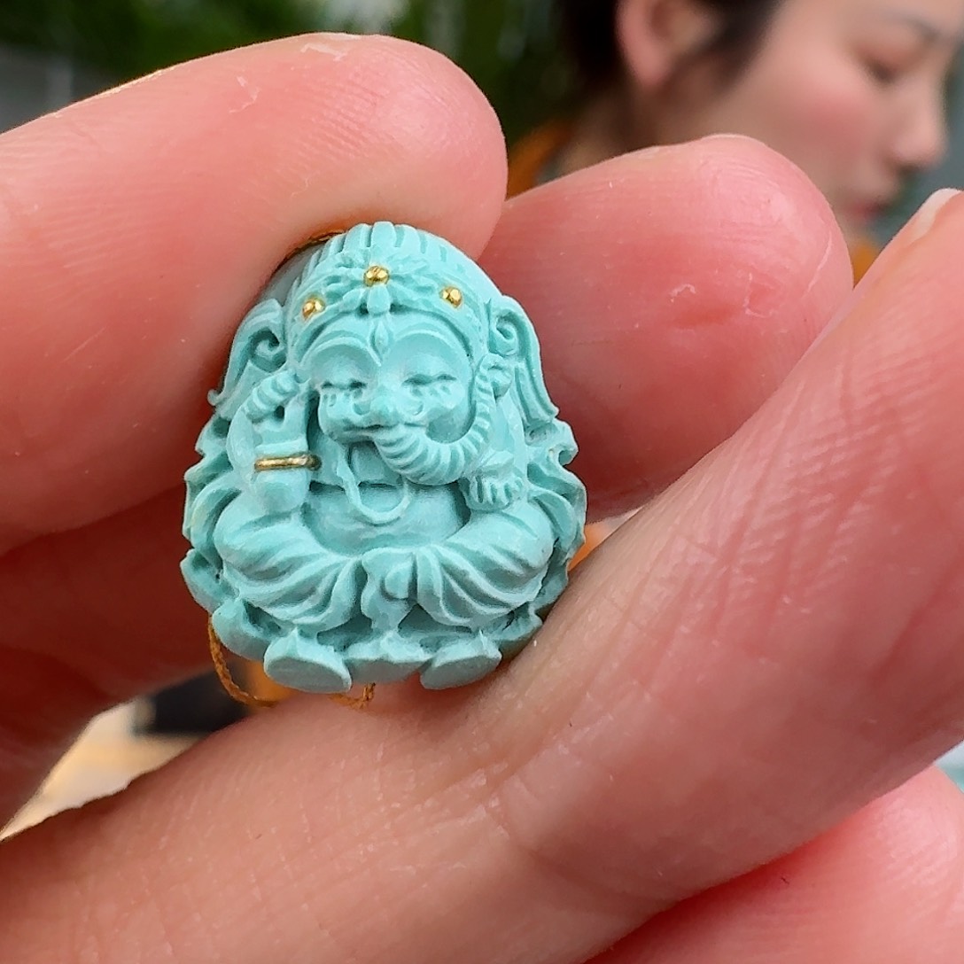 绿松石珠宝奇石未镶嵌