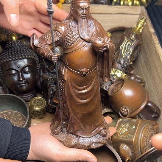 铜制文玩把玩物件