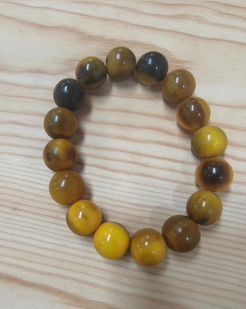 定制 木珠14黄玉化-4655