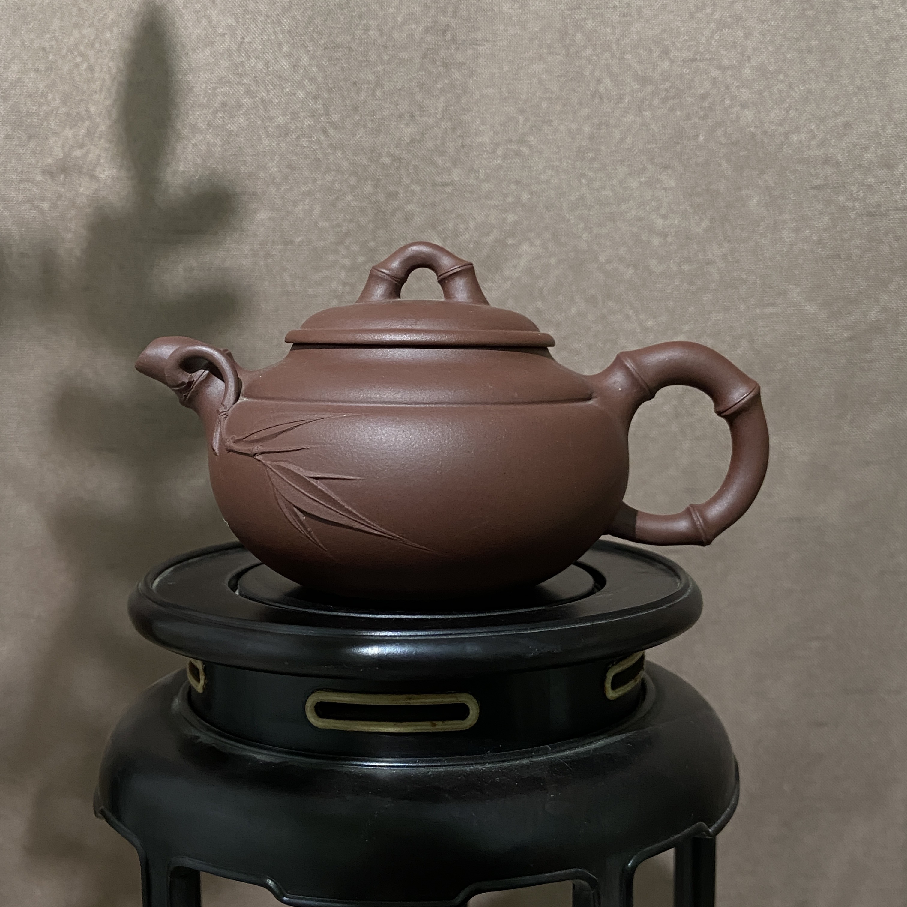 宜兴手工紫砂陶 茶壶GS3379-12