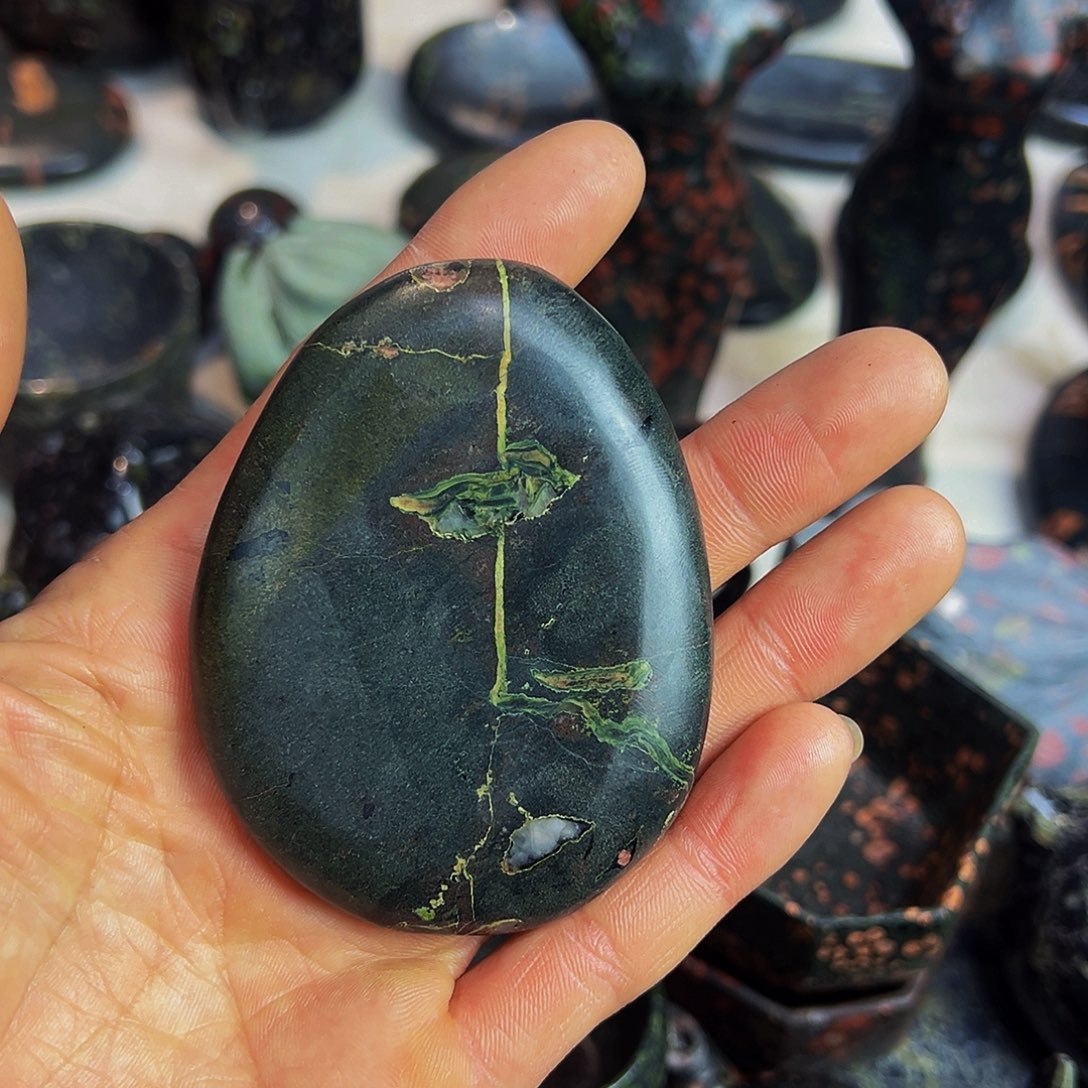 梅花玉鱼缸石茶周边微瑕不退不换