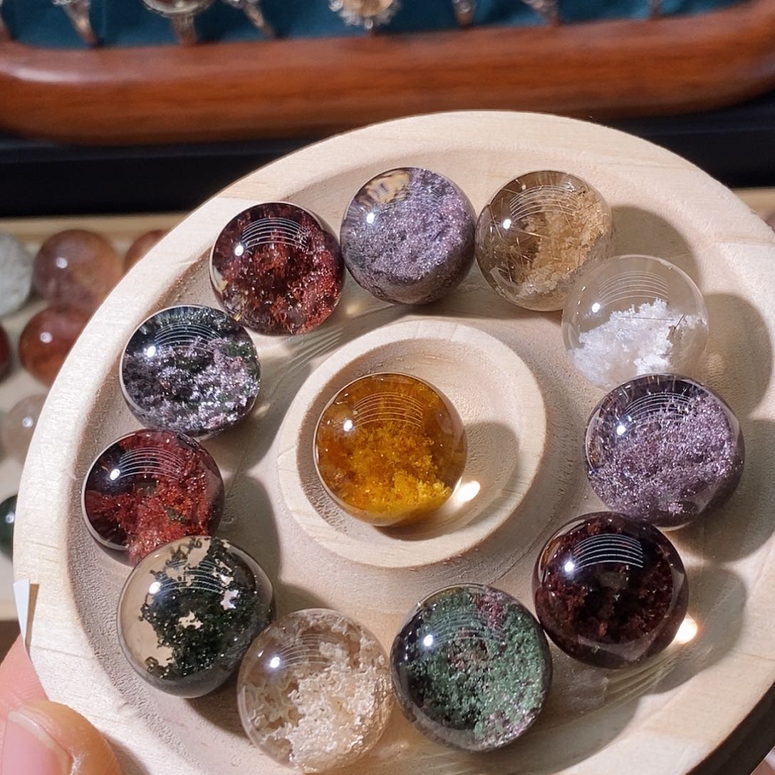 水晶珠宝半成品未镶嵌