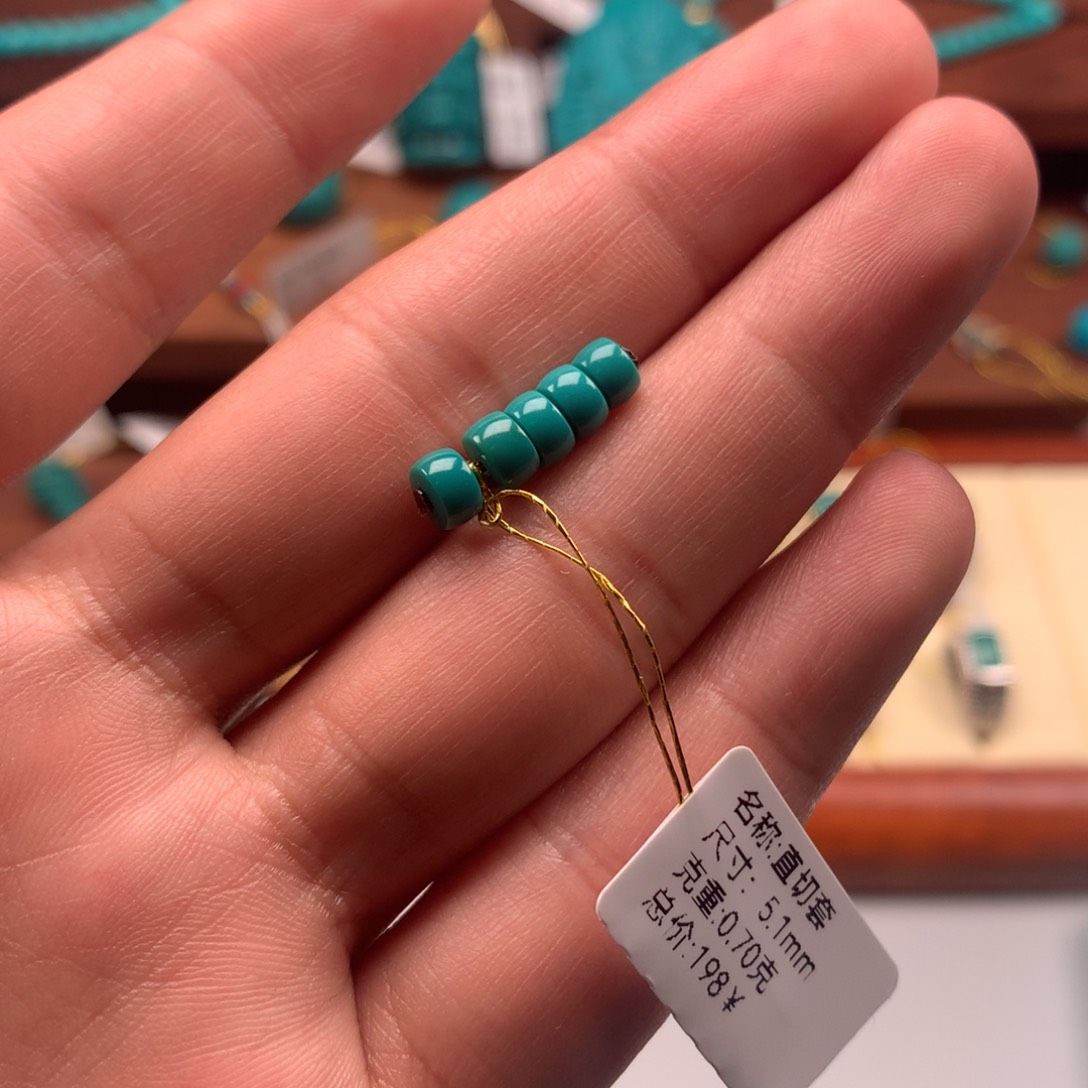 绿松石佩珠未镶嵌303