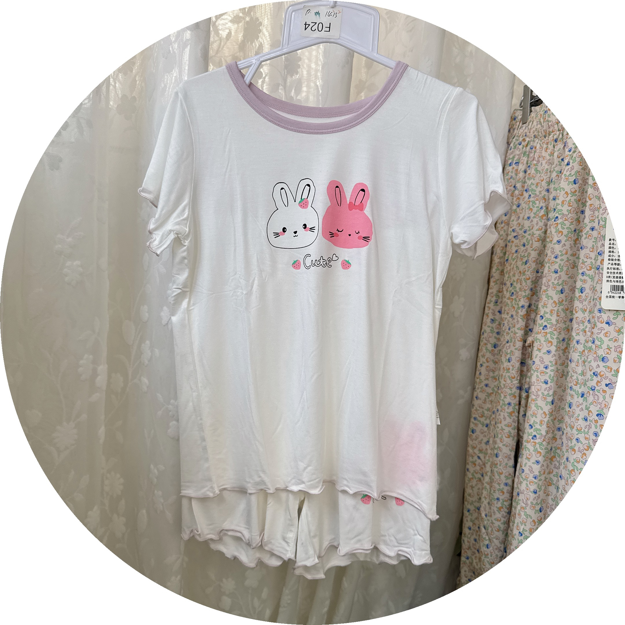 【55-109】非主图款直播备注编码儿童家居服女童夏季套装