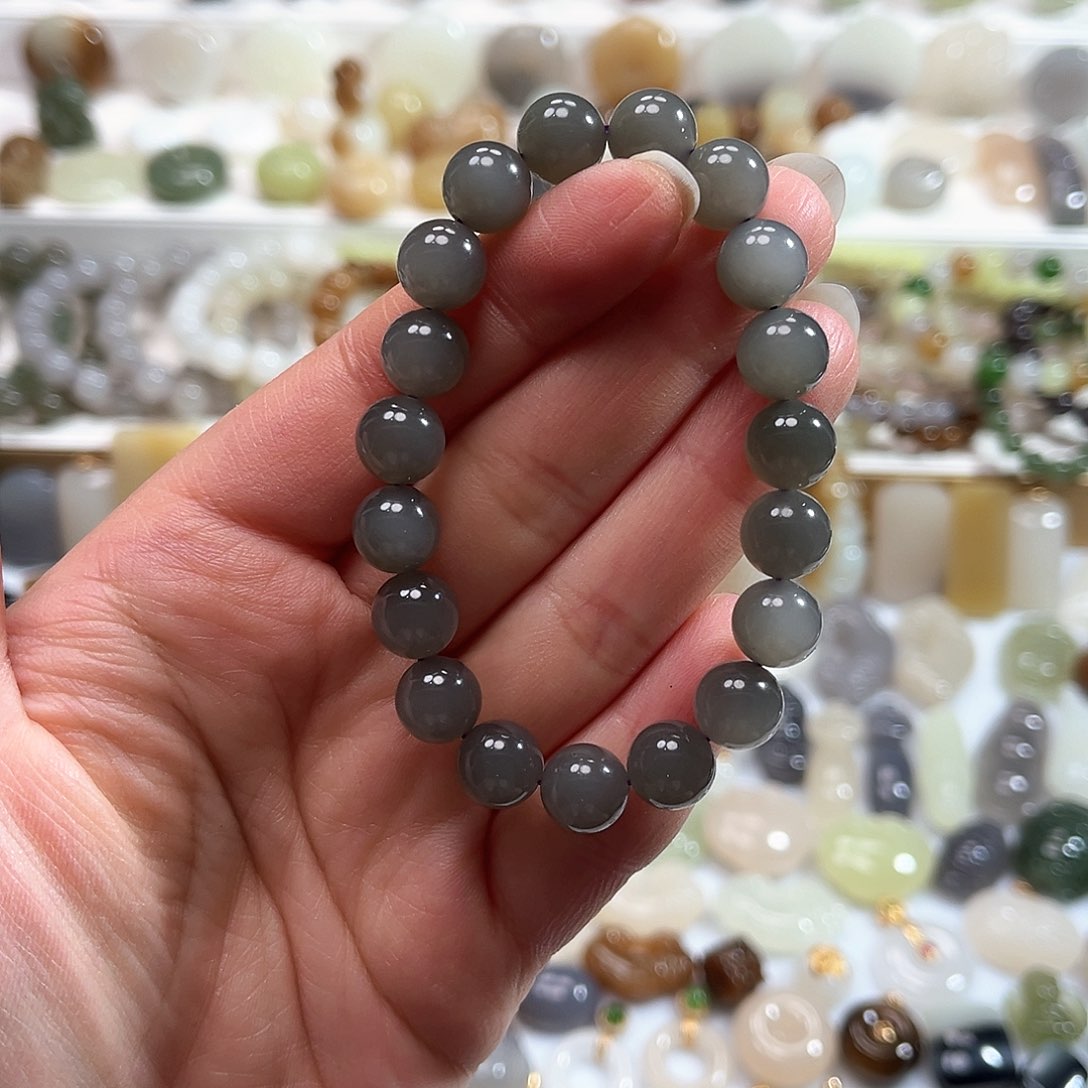 和田玉手串未镶嵌