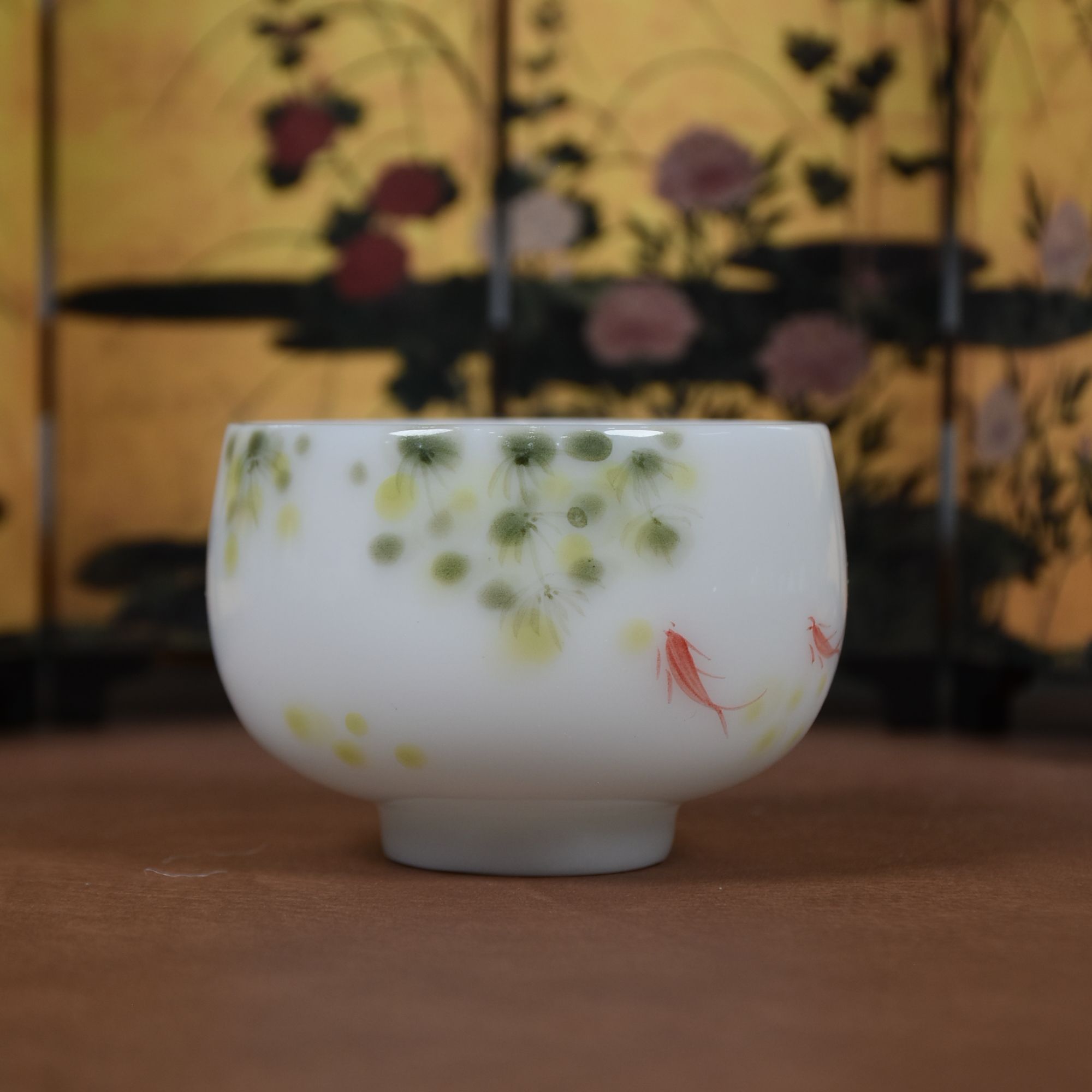 手绘璞玉主人杯精致品茗杯商务送礼家用茶具送礼男生女生长辈