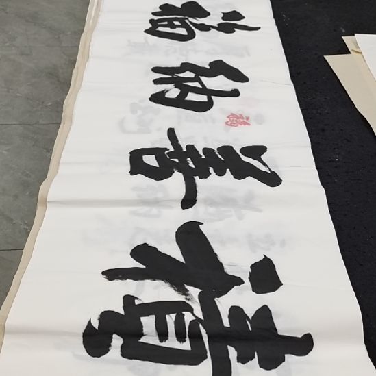 翰墨白武坤老师作品一副