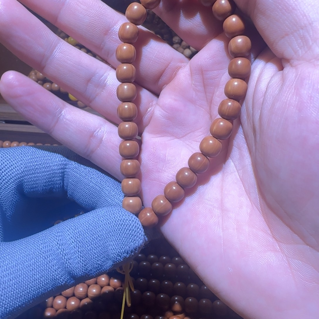 你***啡猴头核桃手串返油 8.0